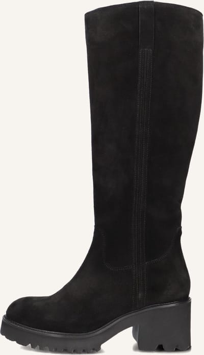 BLASZ Evs-5014 Laarzen - Suède - Dames - Zwart - Maat 38