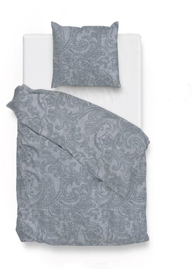 Zohome Dekbedovertrek Paisley-di-Lino - Abstract Bedlinnen - 140x220 - Blauw - Dekbedhoes van 100% Katoen
