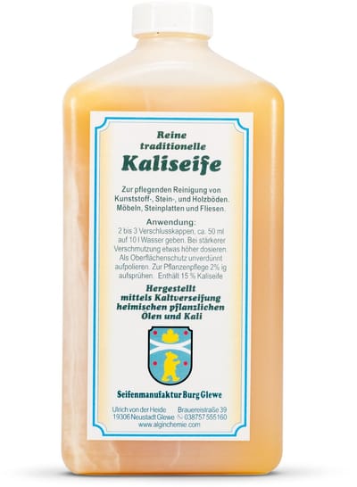 Dailygoods- Schmierzeep 4x1 Liter - Traditioneel - Algin - Zeepdispenser - Zeeppompje - Zeepbakje - Geschikt voor professioneel gebruik - Zeep