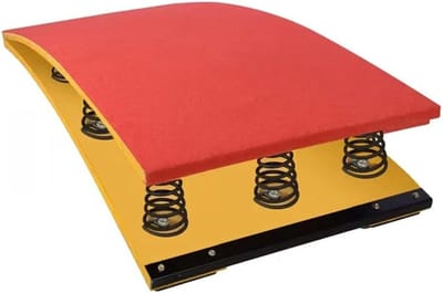 Gymnastiek Springplank - Springvloer Junior - Gymnastiek Oefenen - 9 Hoge Elasticiteit Veren - Wedstrijdformaat - Niet gespecificeerd