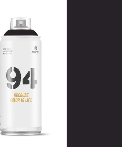 MTN94 Metropolis Grijze spuitverf - 400ml lage druk en matte afwerking
