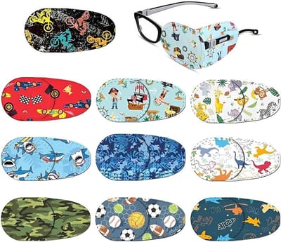 10 stuks oogbandages voor kinderen, effectieve oogpads tegen amblyopie en luie ogen, ideale oplossing voor visuele ondersteuning