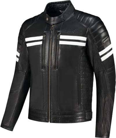 Rusty Stitches Steve Motorfiets lederen jas -