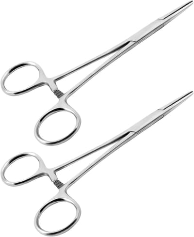 2-delige Vissers Tang Set, RVS Haak Ontgrendelingstools, Ideaal voor Vissen, Hobby en Dierenverzorging, 13 cm