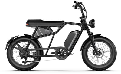 A-Spadz CAVET Air Fatbike - 20 inch - 250W motor - 100 km actieradius