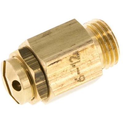G 1/4'' messing instelbare veiligheidsklep 6-12 bar (87,02-174,05 psi)