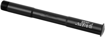 Steekas Adapter - Fiets As - Wiel Bevestigen - Aluminium Legering - M15 x 15/100mm - Zwart