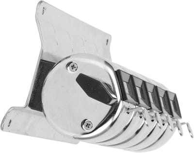 Mechanische teller - Handmatige clicker - Voorraadbeheer - Roestvrijstalen behuizing - 5-pack - Zilverkleurig
