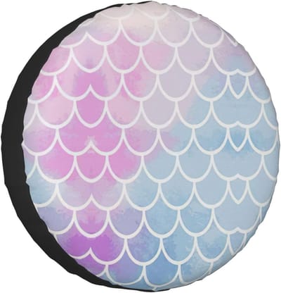 Reserveband Covers - Wielhoezen Beschermers - Voertuig Bescherming - Weerbestendig Ontwerp - Universele Pasvorm - Wit