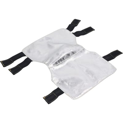 1 Paar Las Kniebeschermer Hittebescherming Brandwerende Aluminiumfolie Geïsoleerde Las Been Kniebeschermer Pad