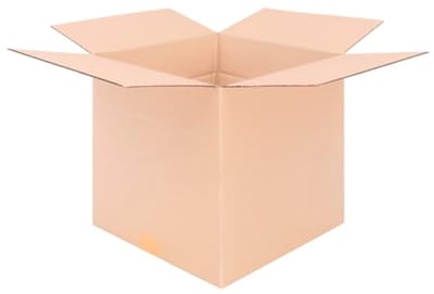 Kartonnen Verpakkingen 30 x 30 x 30 cm - Bruine Vouwdozen voor Middelgrote Goederen (25 stuks)