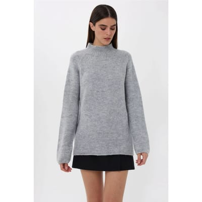 Oversized Hoge Hals Trui