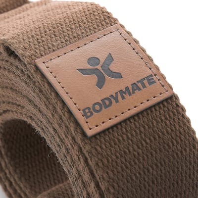 Yoga Straps voor Strekken en Fitness - Natuurlijke Katoenen Yogariemen