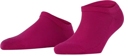 FALKE Active Breeze kort eenkleurig lyocell sneakersokken enkelsokken dames rood - maat 35-38
