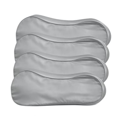 4x Zijden Kussensloop Pearl Grey Ergonomisch - 19MM - Silk Heaven - 40x60cm