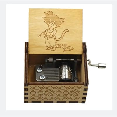 Houten Handkoffer Muziekdoos Dragon Ball Halloween Kerstcadeau Verjaardagscadeau Nieuwjaarscadeau