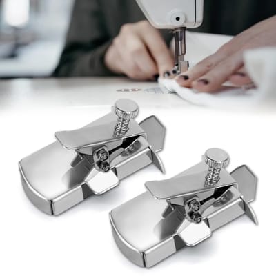 Ynkkvre-Magnetische Naadgeleider Set van 2 – Universele Naaimachine Accessoires – Magnetische Naadgeleider voor Naaimachine – Multifunctionele Bevestigingshulpmiddelen