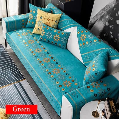 Chenille Bankhoes Boheemse Stijl Universele Bankhanddoek Anti-Slip Combinatie Bankkussen Hoesjes Voor Bescherming Woonkamer 30x50 pillowcase 1pc