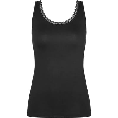 Triumph Feel Of Cotton Tank Top 10224975-0004 BLACK-36