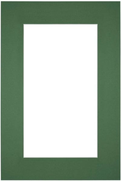 Passe-Partout Fotomaat 50x70 cm - Lijstmaat 61x91,5 cm - Groen Bos - Museumkarton - Fotolijst niet inbegrepen
