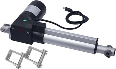 Lineaire Aandrijving Motor - DC Actuator - Automatisch Verstellen - Stabiele Prestaties - 50 mm - 600 mm - Zilver