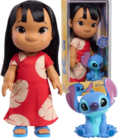 Disney Stitch – Lilo Pop 35 cm & Stitch Figuur