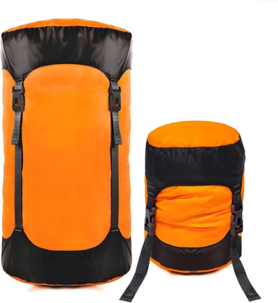 Compressiezak voor Slaapzak - Lichtgewicht 11L 18L 30L 45L - Ideaal voor Outdoor Camping - Backpack Hiking Travel