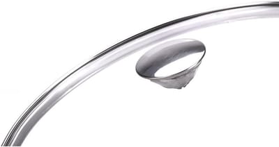 Glazen Deksel - Pan Deksel - Koken en Braden - Met Stoomventiel - 18 cm - Zilver
