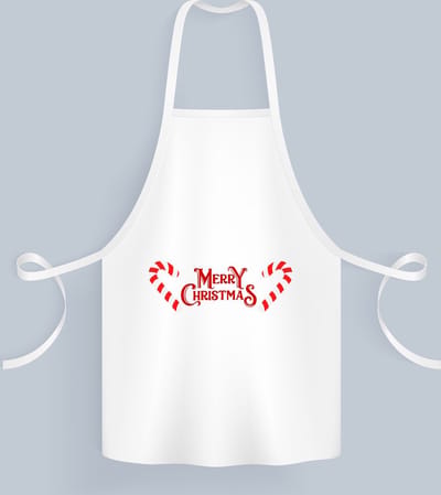 Akyol - kerst merry christmas Keukenschort - Kerstmis - kerst beker - winter - kerst - christmas - kerst cadeau - 82 bij 71 cm