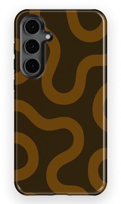 DripCase Motion Flow Tough Hoesje Samsung Galaxy S24 Plus | Backcover met Mag | Trendy Design | Valbescherming | Fluid Roots