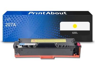 PrintAbout huismerk Toner 207A (W2212A) Geel Geschikt voor HP