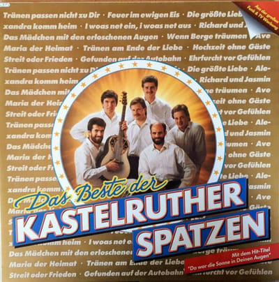 Das Beste Der Kastelruther Spatzen, Kastelruther Spatzen | Media condition: Very Good Plus (VG+) | LP, Comp, Gat