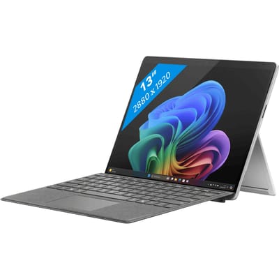Microsoft Surface Pro 11e Editie - Copilot+ Laptop - 13 inch Touchscreen - Snapdragon X Plus/16GB /256GB- Platinum