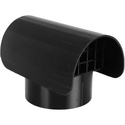 Radon Ventilatiekap PETG Radon Ventilatieafdekking Zwarte Afvoerkap voor 3 Inch Schedule 40 Pijp