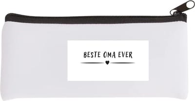Akyol - beste oma ever Etui - Oma - grandma - leuk cadeau voor je oma - 20 bij 9 cm