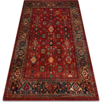 Kleden Rugsx tapijt OMEGA PARILLO frame robijn 200x300 cm
