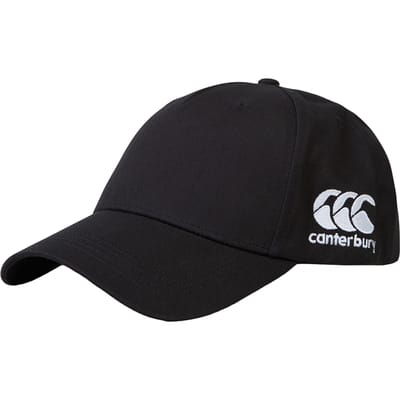 Canterbury Flex Fit Baseball Cap (Zwart)