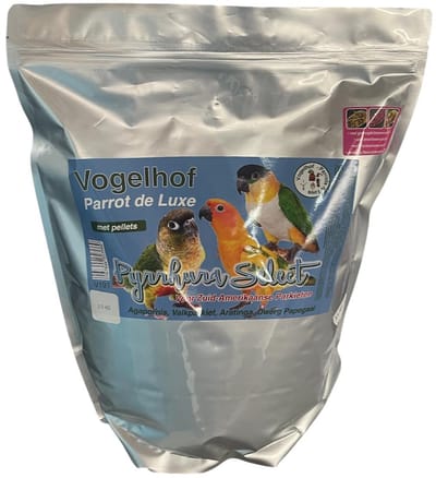 pyrrhura select 3 kg met pellets navulverpakking