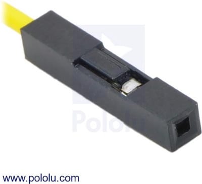 Wires Pre-crimped Terminals 10-Piece 10-Color F-F 150cm Pololu 2003