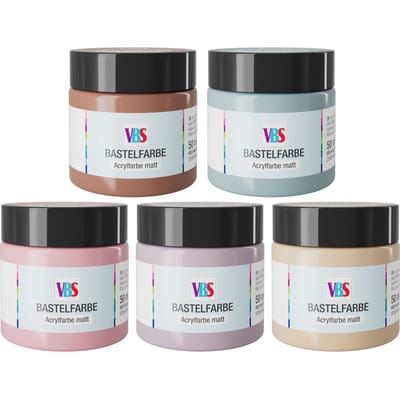 VBS Knutselverf set "Winter Romance", 5 x 50 ml