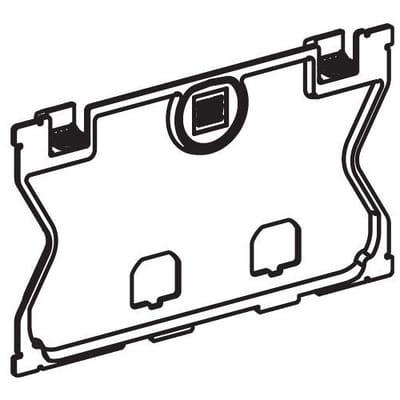 Geberit protection plate for Delta actuator plates 241.343.00.1