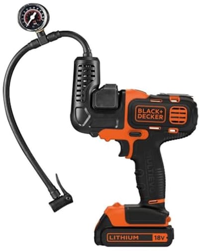 Compressorkop met manometer voor multi gebruik, 18 V