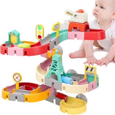 Badkamer glijbaan - Waterspeelgoed bad - Interactief spelen - Wandmontage zuignappen - 24 x 20 x 11 cm