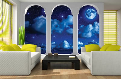 Poster | Blauw | 104 x 70,5 cm