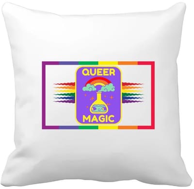 Akyol - lgbtq cadeau - Kussen hoes - Lgbt - queer - lgbtq cadeau - met opdruk - lgbt - pride month - lgbtq vlag - gay pride - met tekst - opdruk - leuke pride spullen - verjaardag - cadeau - gift - 40 bij 40 cm