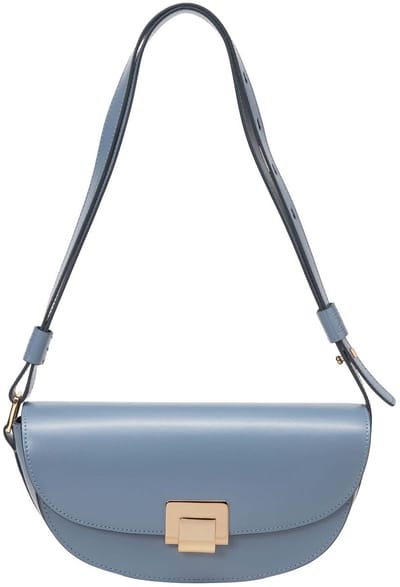 Marc O'Polo Schoudertas Toa Crossbody Bag Grey Sky Blauwgrijs