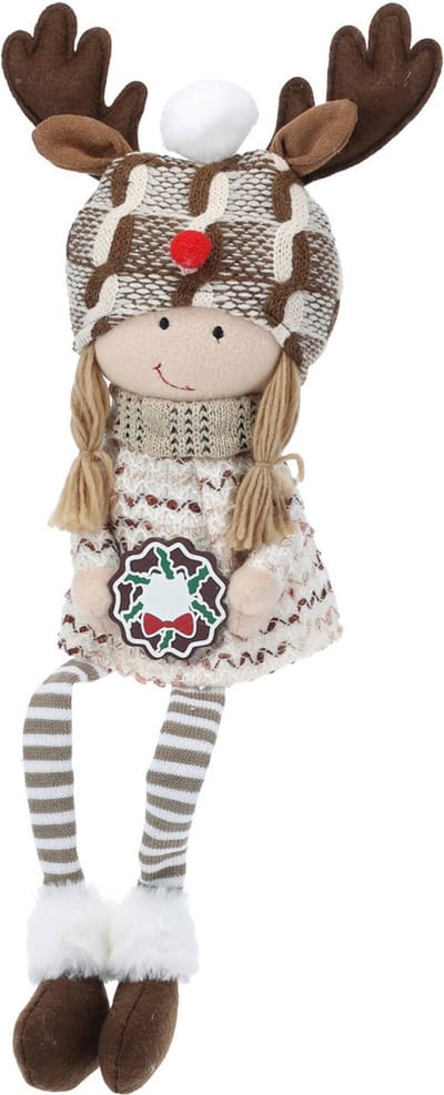 Pluche kerstdecoratie, 51 cm