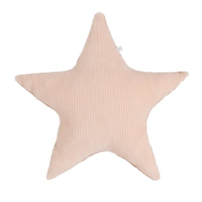 Baby's Only Sierkussen babykamer ster teddy Sense - Peach - 45x40 cm - Inclusief kussenvulling