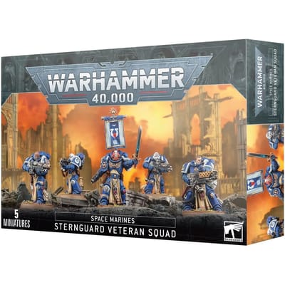 Figurine Games Workshop Warhammer 40k - Space Marines Escouade de Veterans Sternguards