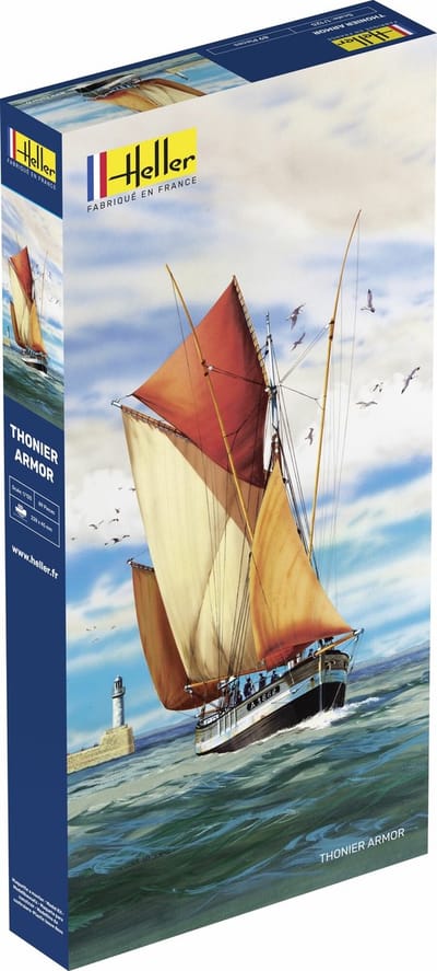 Heller Modelbouwpakket Schepen - 80609 Thonier Armor Ship Plastic - 1:125 - Modelbouw
